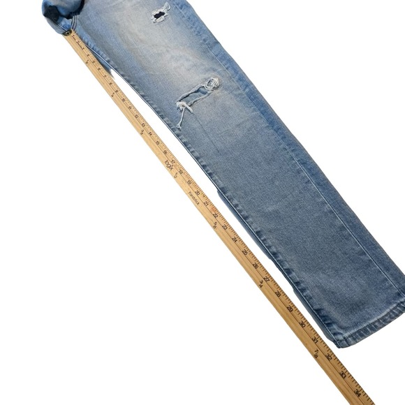 AG Nikki relaxed skinny distressed jeans 28 - Picture 9 of 11